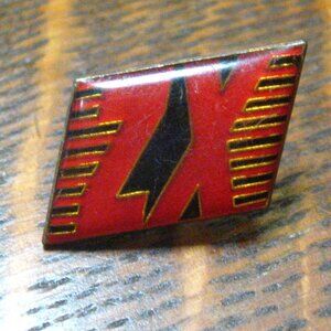 ZX Automobile Car Vintage Lapel Pin